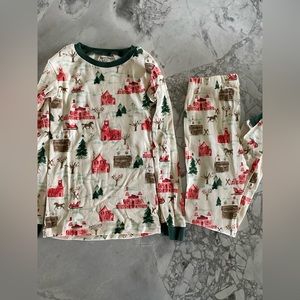 Burt’s Bees Kids size 6 Christmas / holiday pajamas